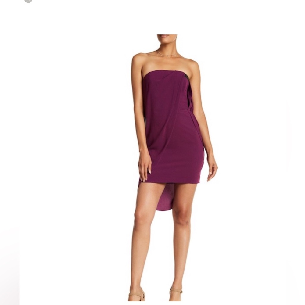NWT Halston Heritage Strapless Dress